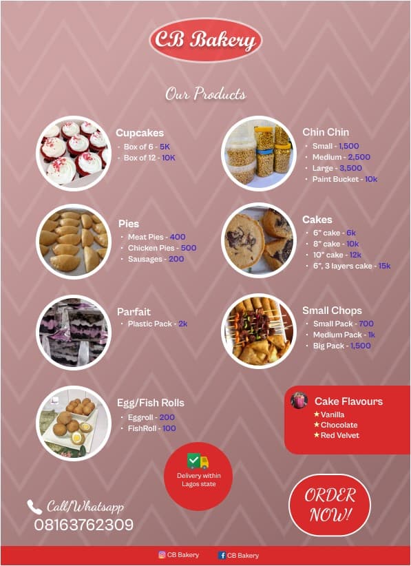 bakery graphics design